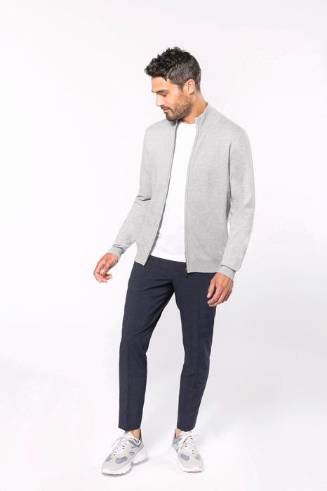 Pánský svetr na zip Premium cardigan - zvětšit obrázek