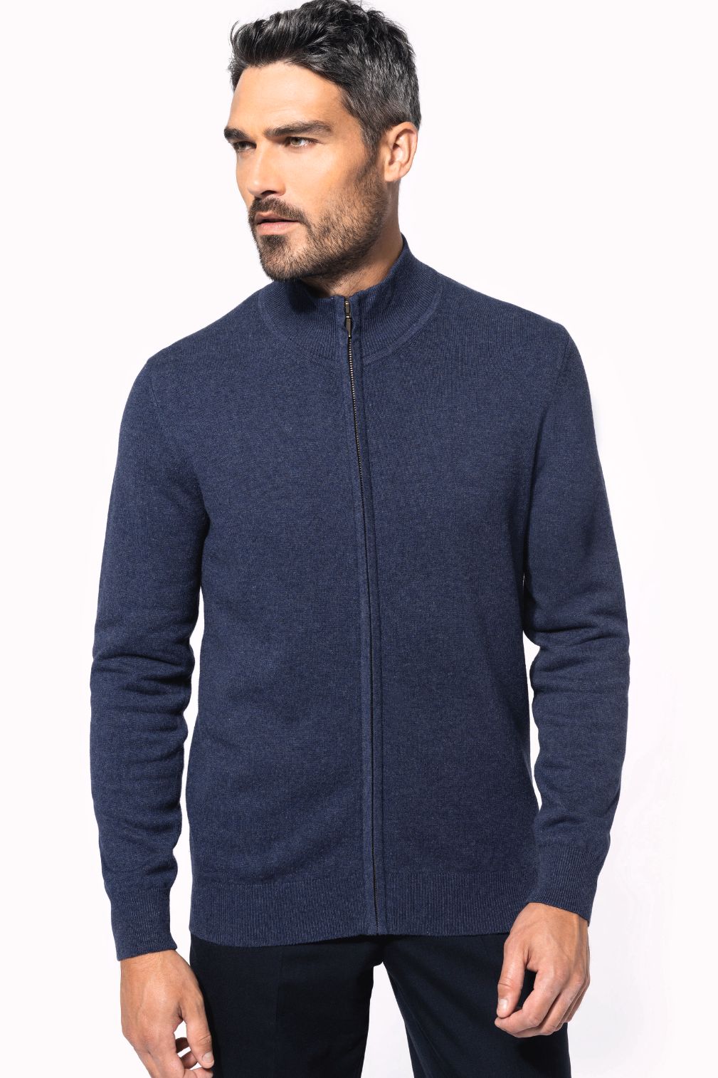 Pánský svetr na zip Premium cardigan - Výprodej - zvětšit obrázek